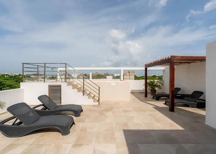 Eden En Alturas Con Terraza Y Piscina Privada Playa del Carmen