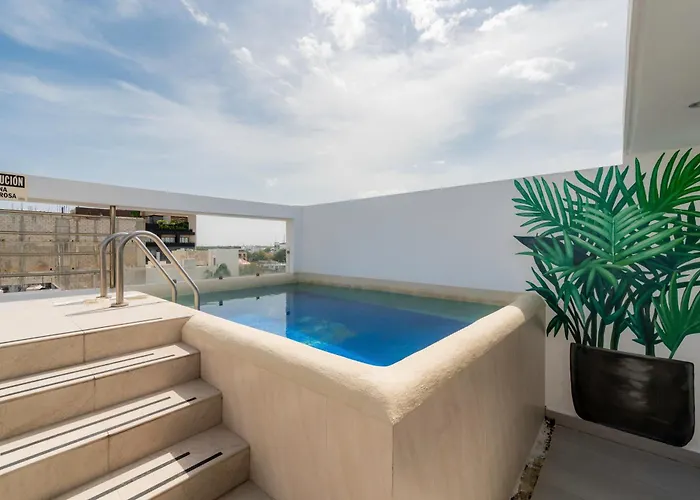 Eden En Alturas Con Terraza Y Piscina Privada * Playa del Carmen
